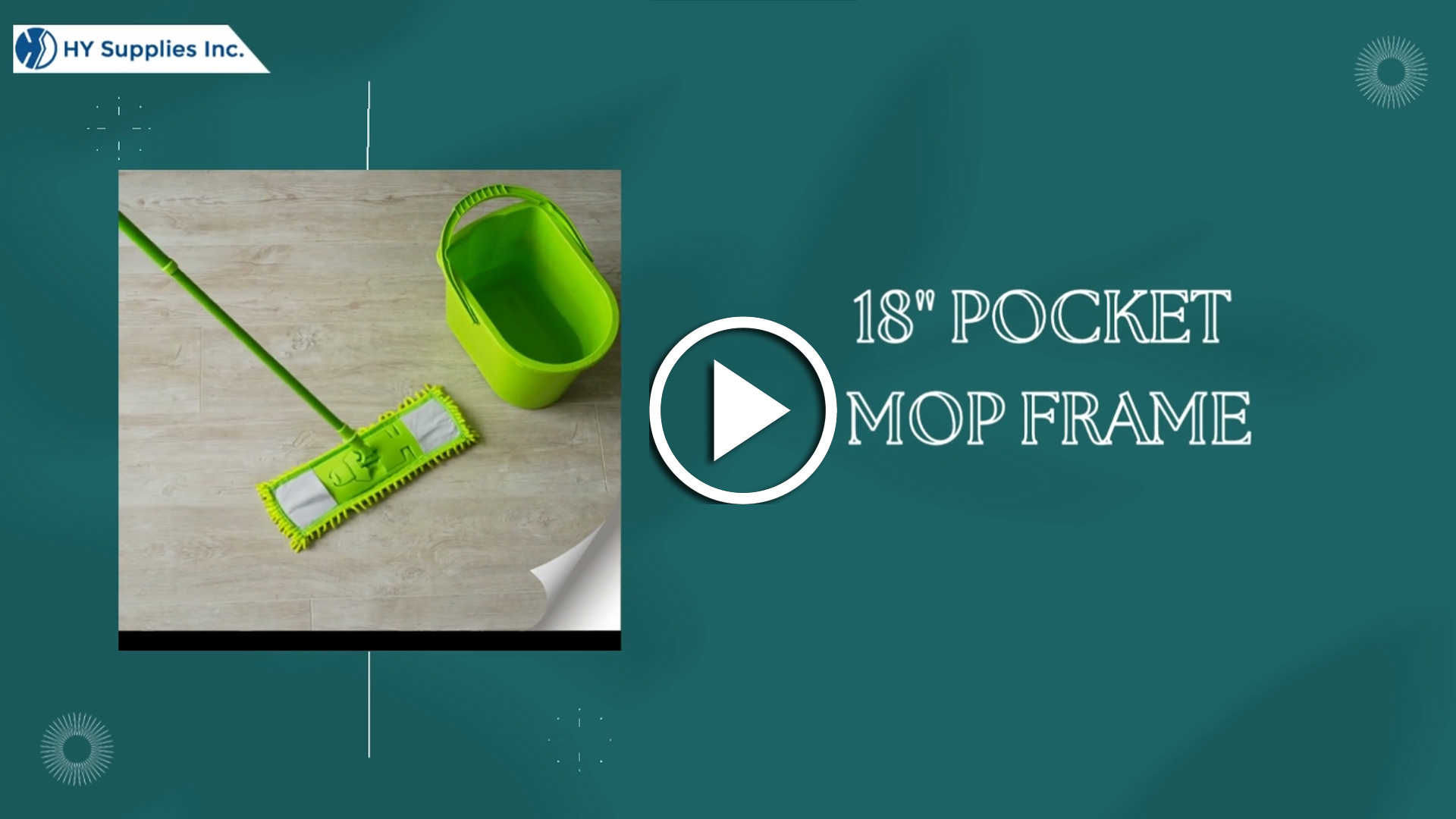 18"" Pocket Mop Frame