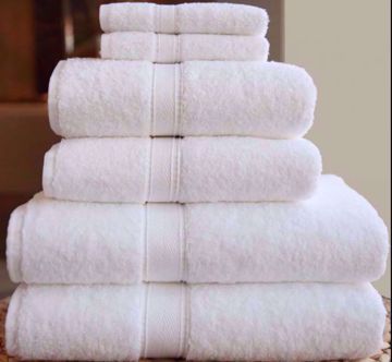 Premium White Gym Bath Towels