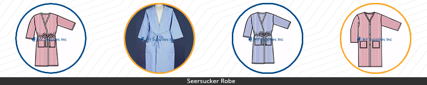  Seersucker Robe