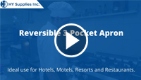 Reversible Pocket Bistro Apron #3091