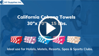 California Cabana Towels - 30”x 70” - 15 Lbs.	