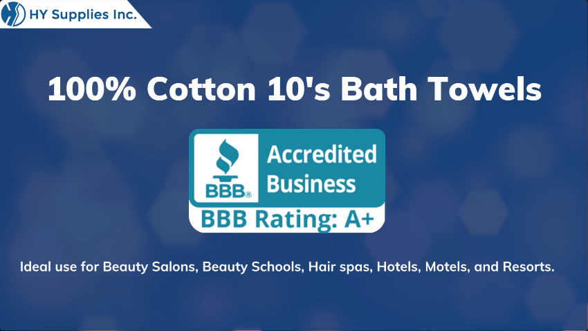 100% Cotton 10s Bath Towels