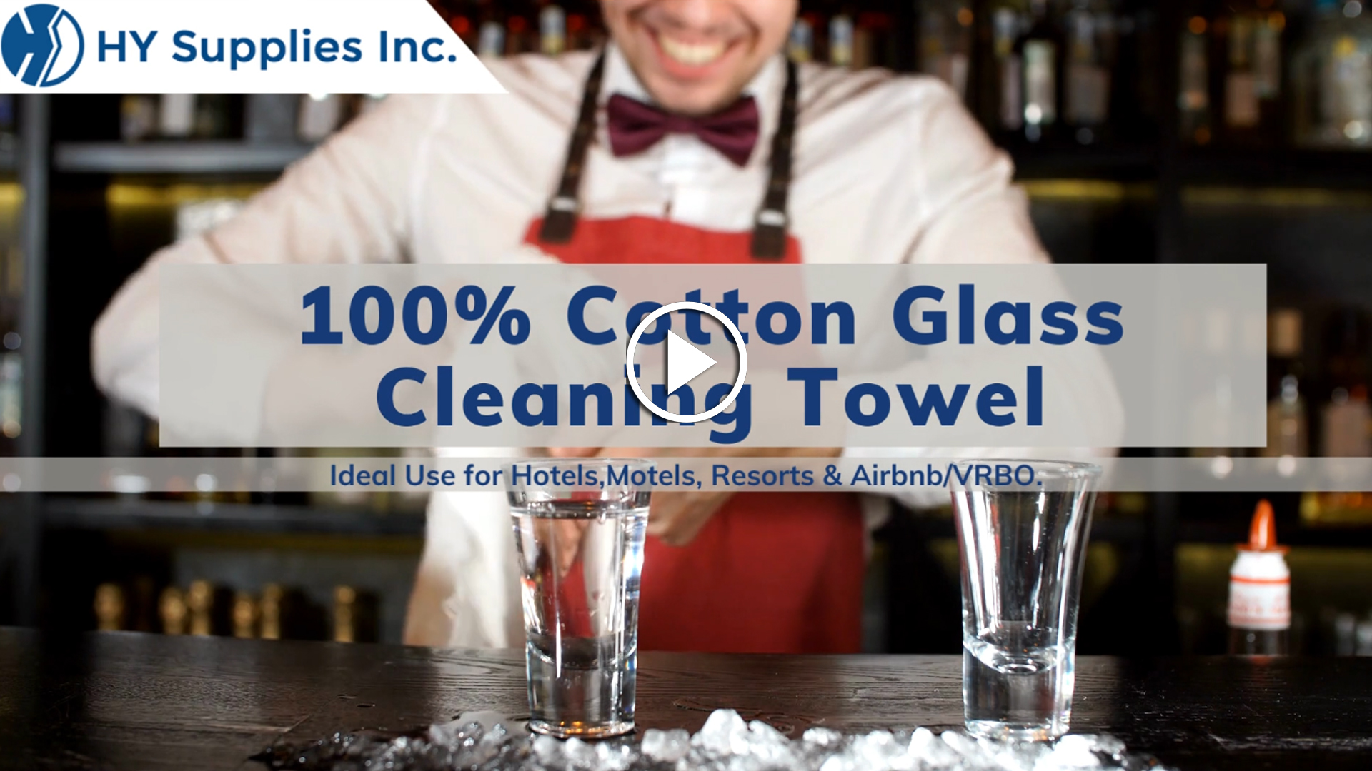100% Cotton Glass Cleaning Towel