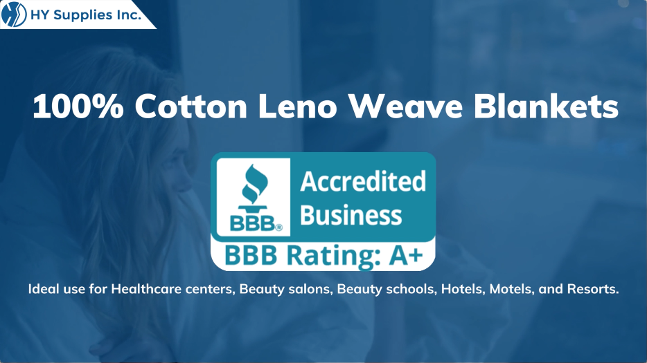 100% Cotton Leno Weave Blankets