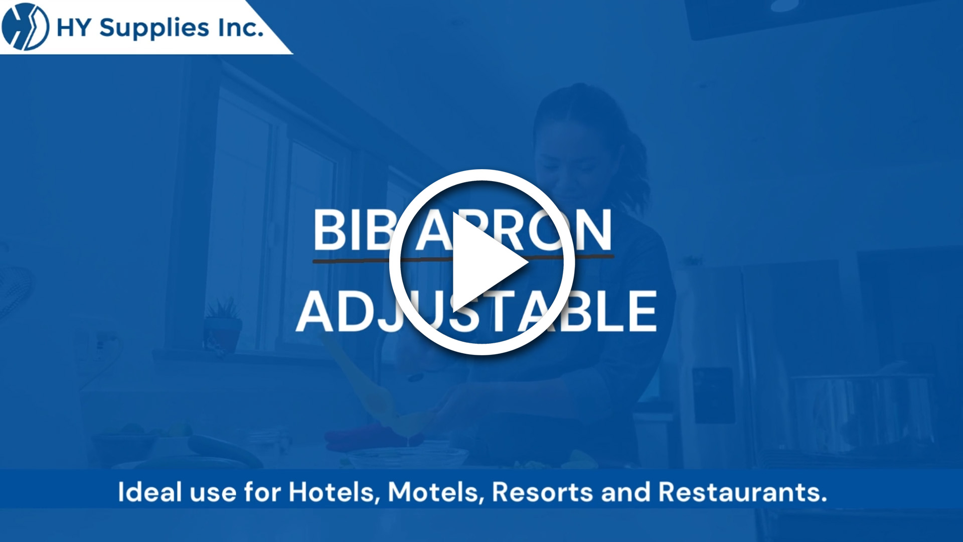 Bib Apron - Adjustable