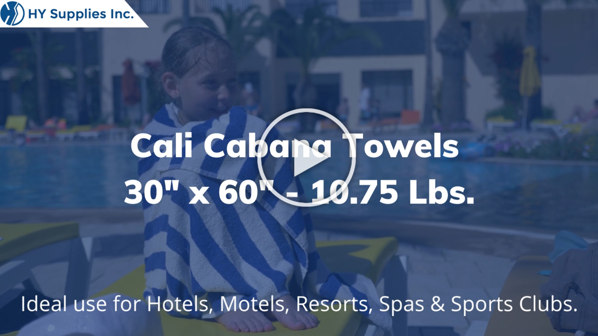 Cali Cabana Towels - 30" x 60" - 10.75 Lbs.  