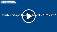 Center stripe Barber Towel