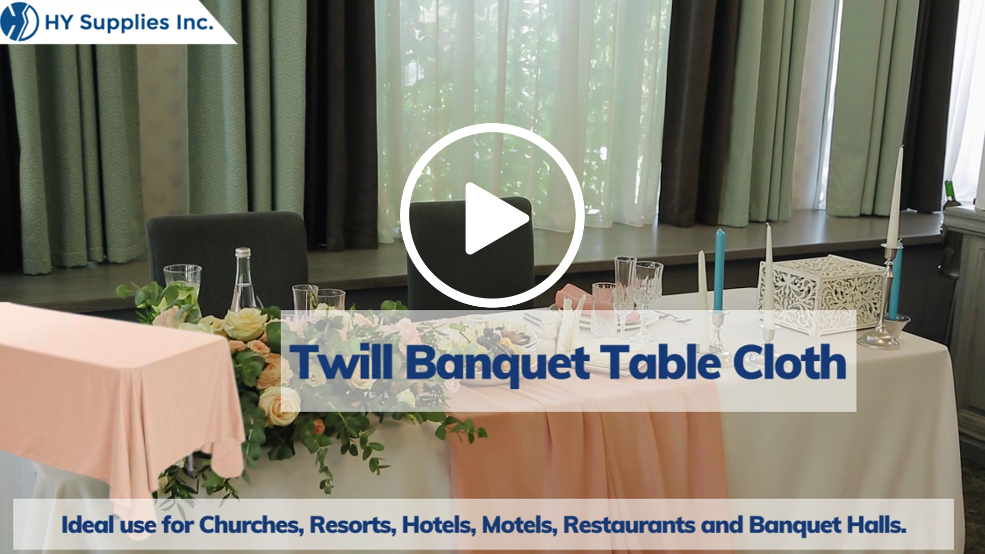 Twill Banquet Table Cloth