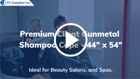 Premium Client Gunmetal Shampoo Cape - 44 x 54