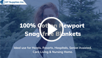 100% Cotton Newport Snag-free Blankets