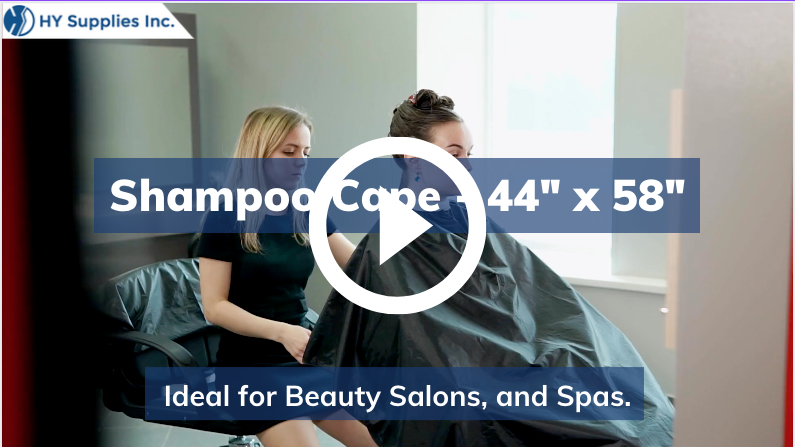 Shampoo Cape - 44" x 58"