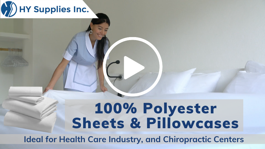 100% Polyester Sheets & Pillowcases