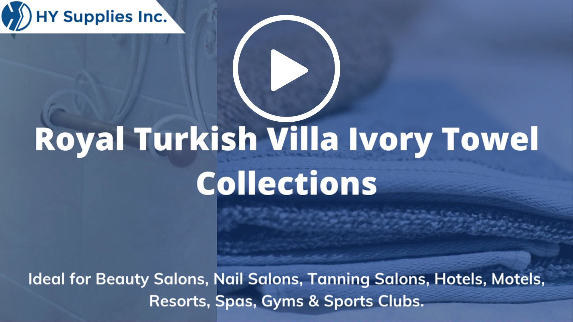 Royal Turkish Villa Ivory Towel Collections