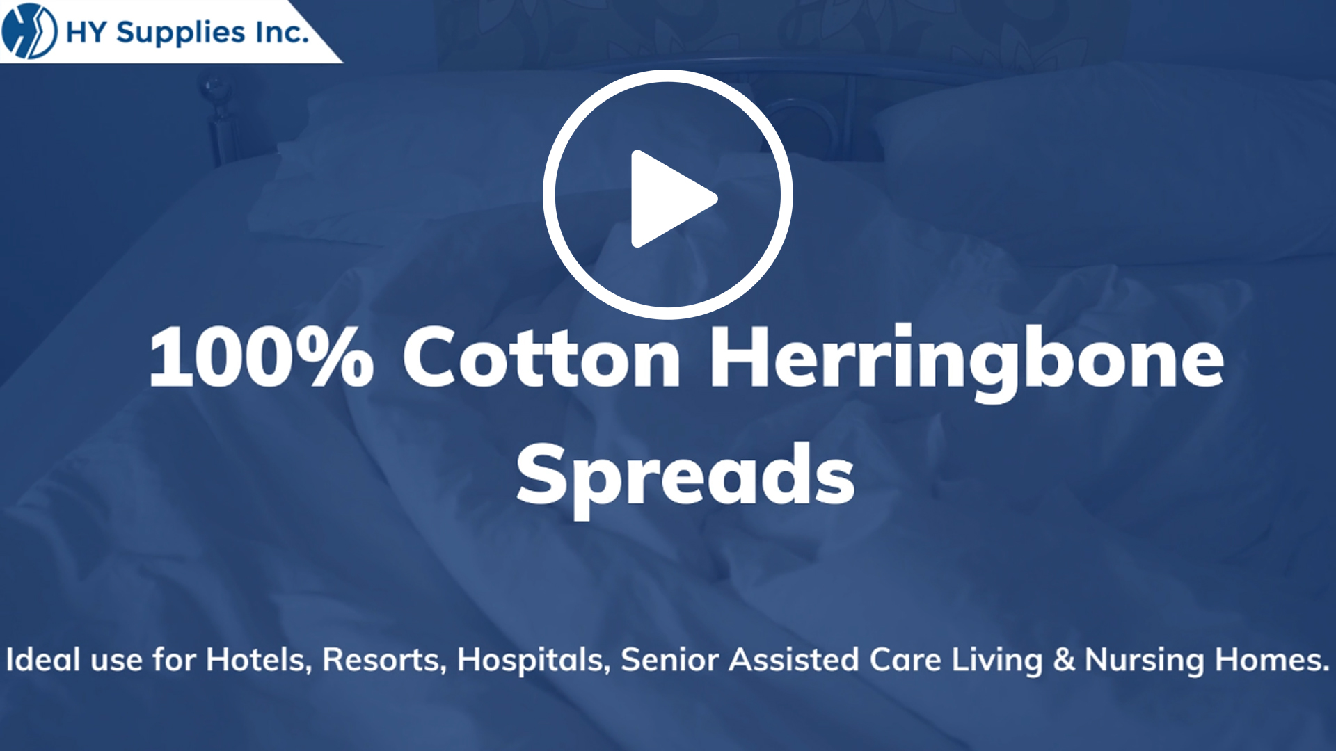 100% Cotton Herringbone Spreads