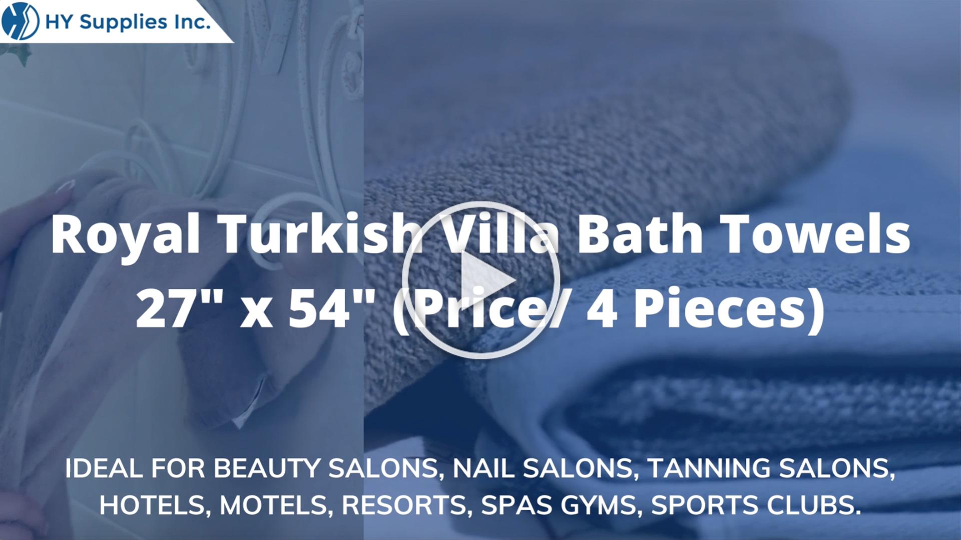 Royal Turkish Villa Bath Towels - 27 x 54  17.5 Lbs.