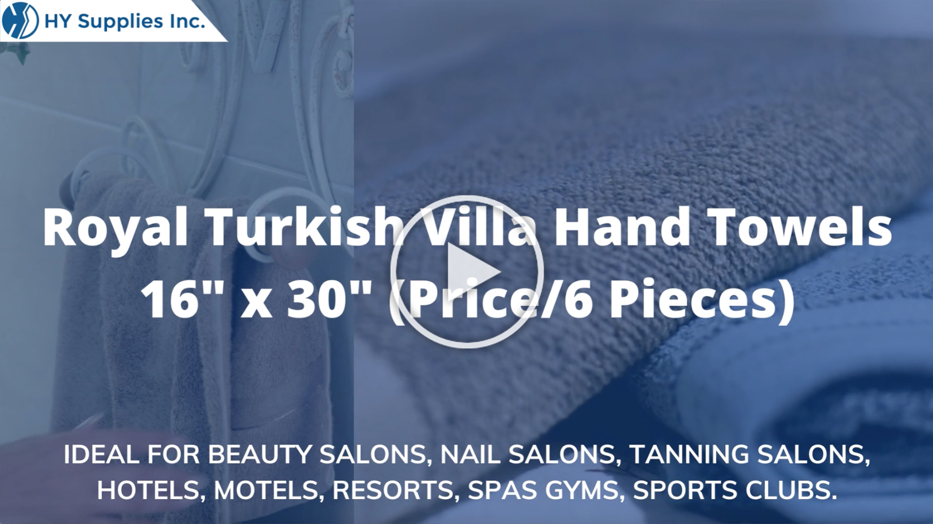 Royal Turkish Villa Hand Towels - 16 x 30 - 4.9 Lbs.