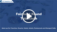 Fairmont Round Tablecloth
