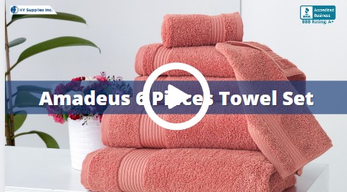 Amadeus 6 Pieces Towel Set