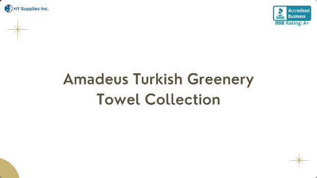 Amadeus Turkish Greenery Towel Collection