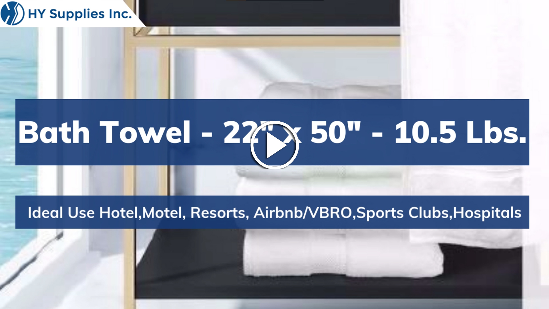 Bath Towel - 22" x 50" - 10.5 Lbs.