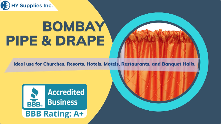 Bombay - Pipe & Drape
