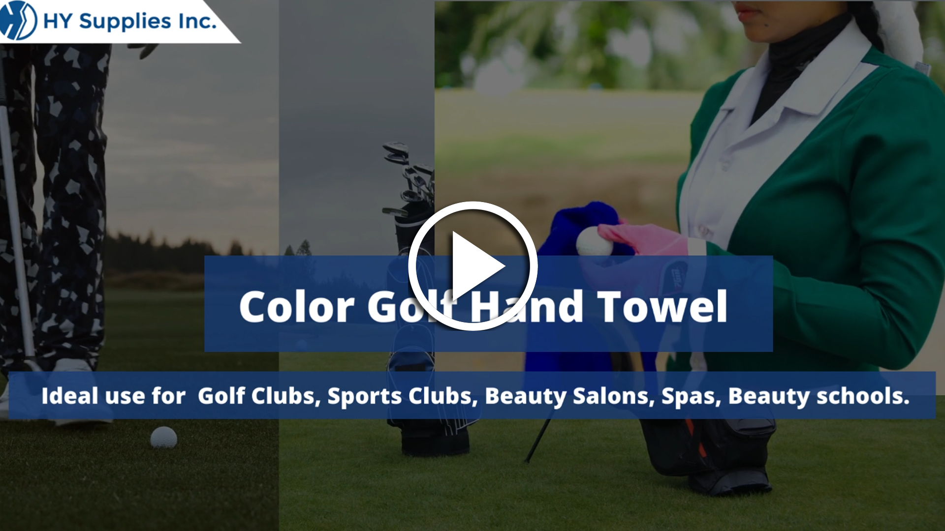 Color Golf Hand Towel
