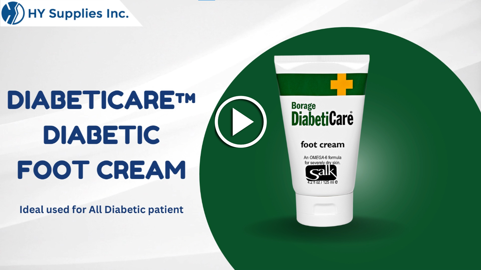 DiabetiCare™ Diabetic Foot Cream