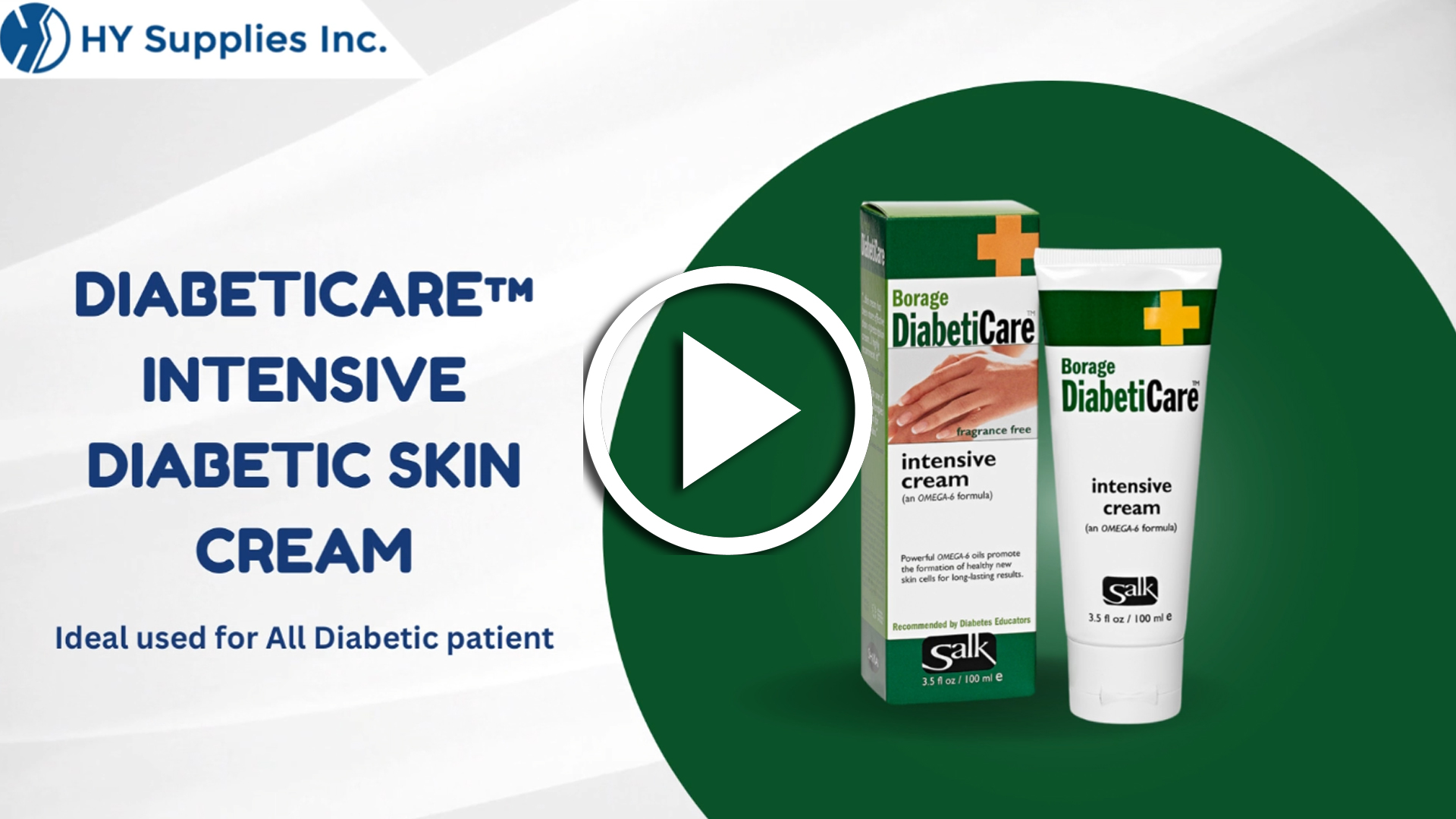 DiabetiCare™ Intensive Diabetic Skin Cream