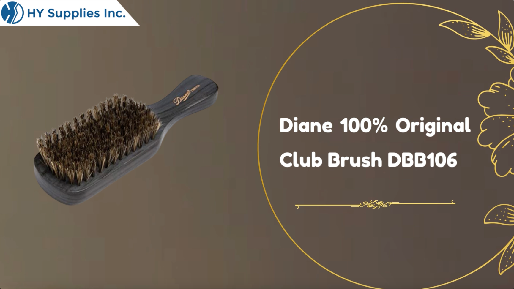 Diane 100% Original Club Brush DBB106