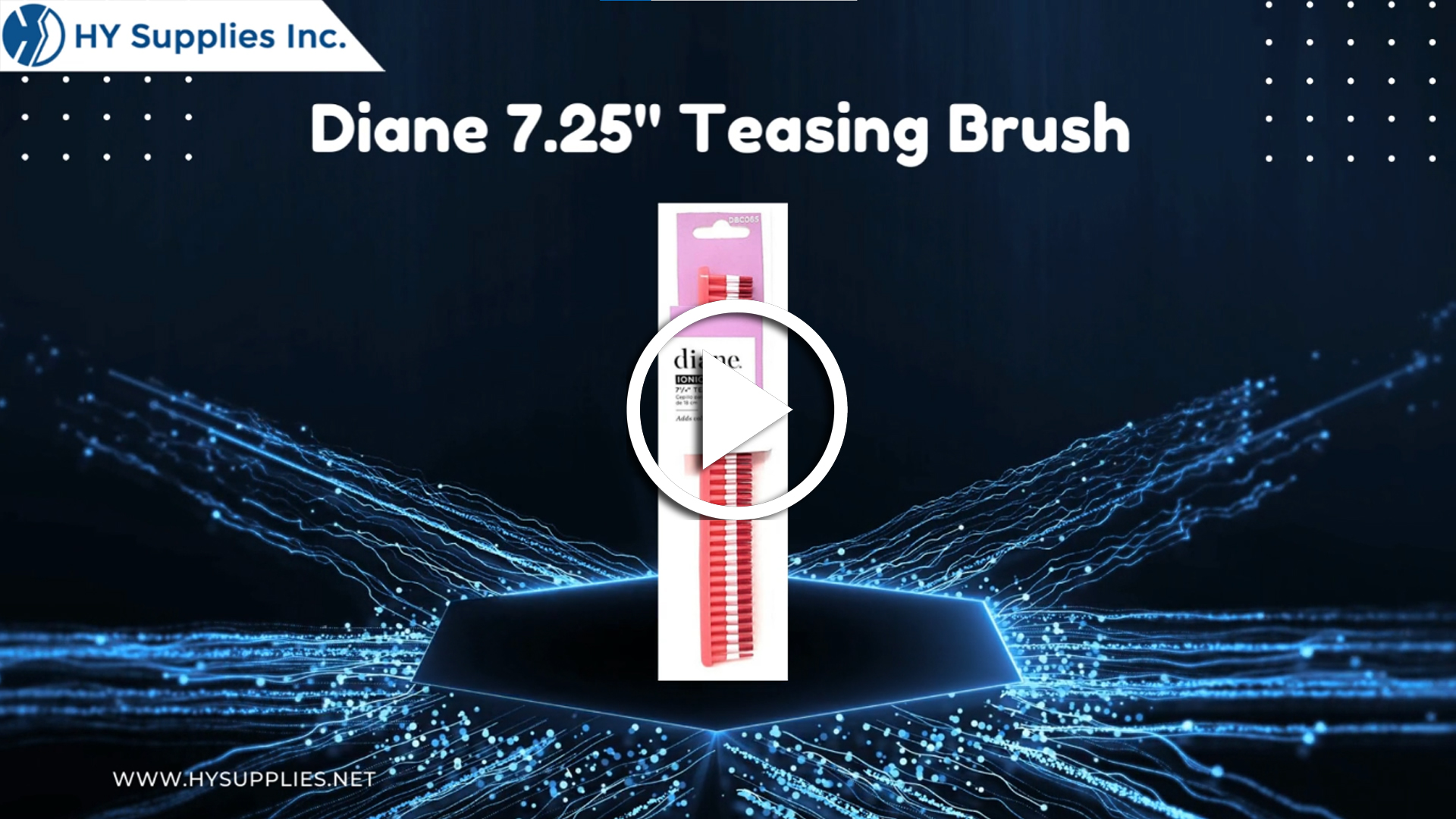 Diane 7.25" Teasing Brush