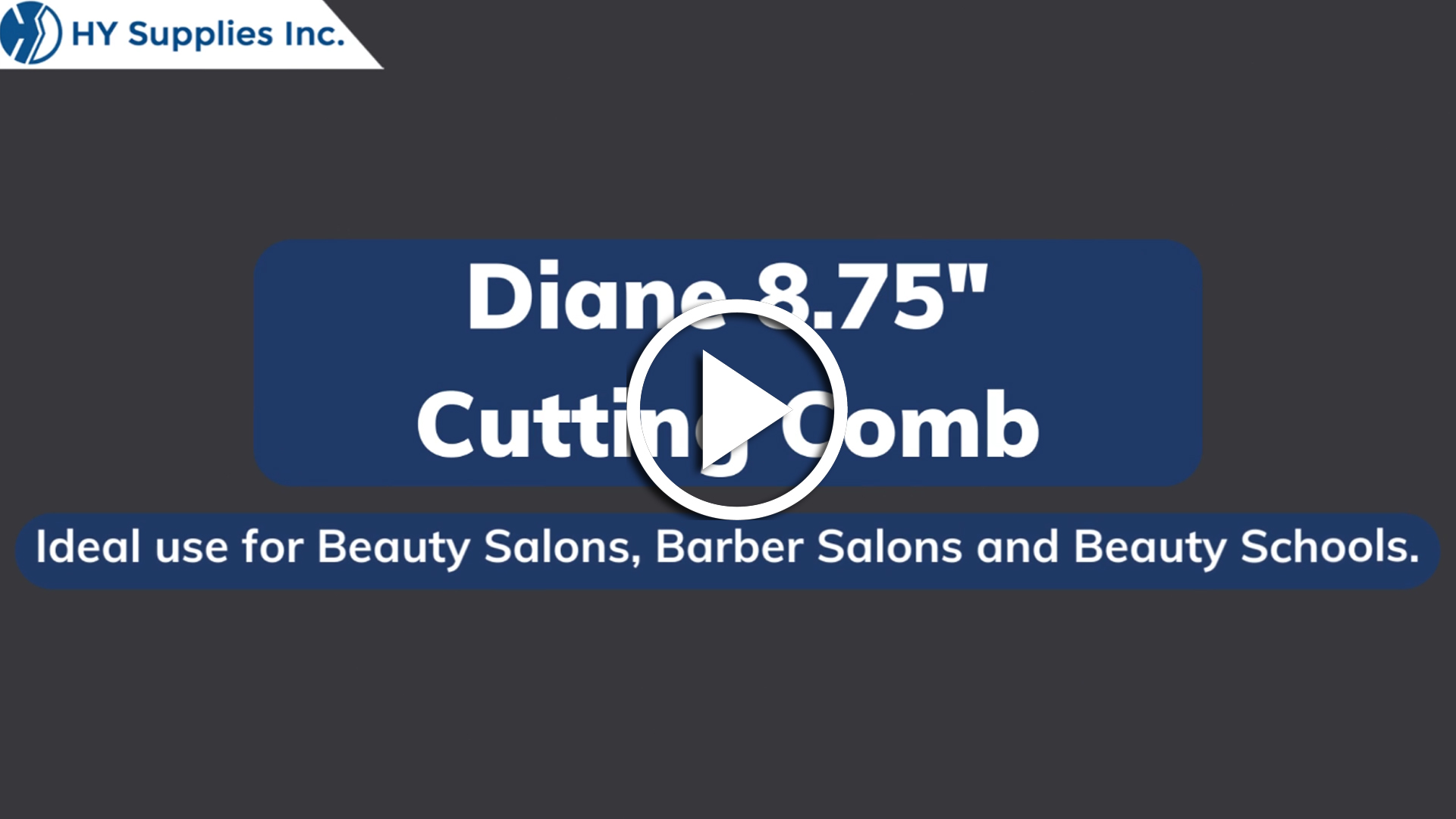 Diane 8.75" Cutting Comb 