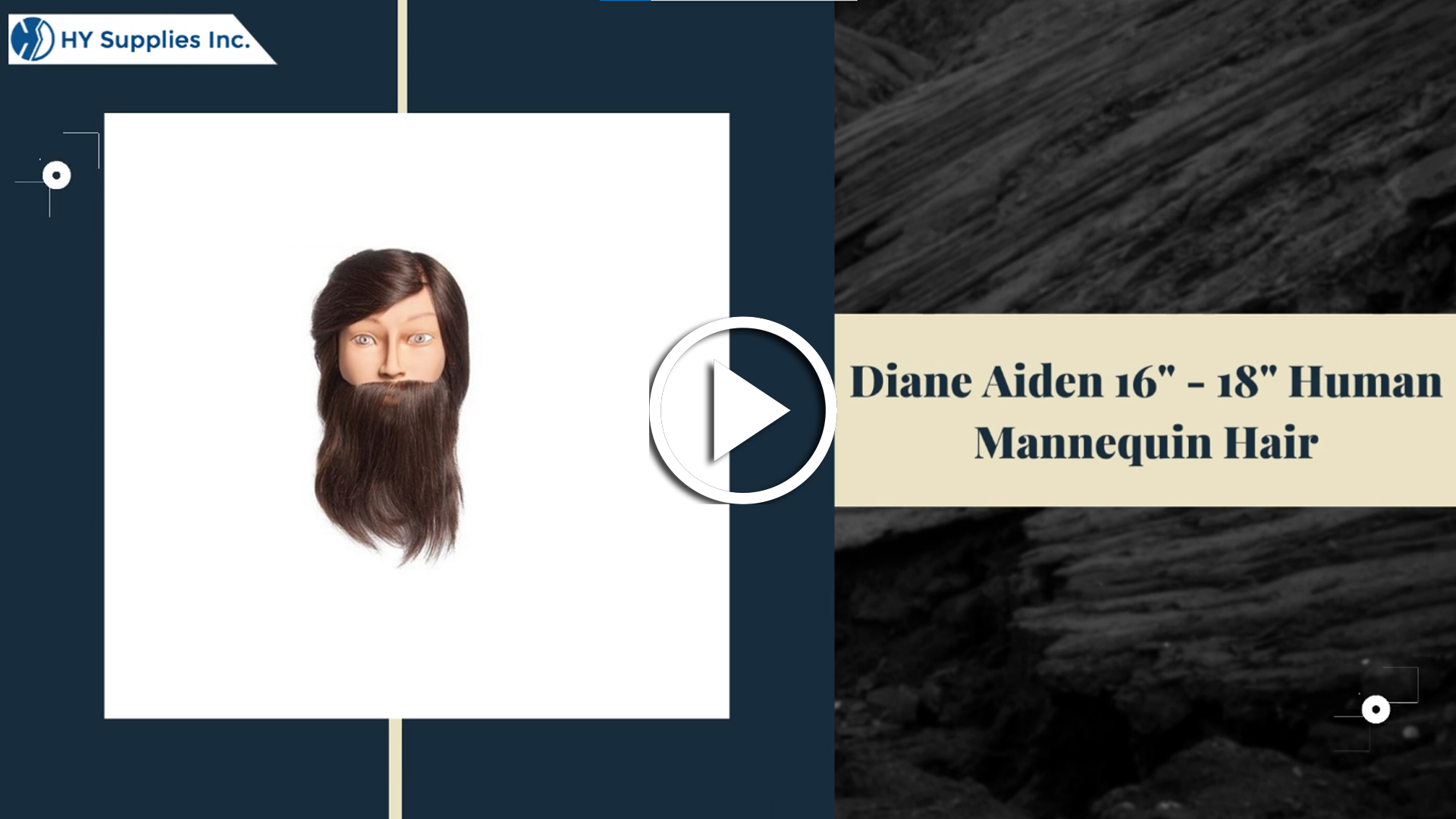 Diane Aiden 16" - 18"Human Mannequin Hair