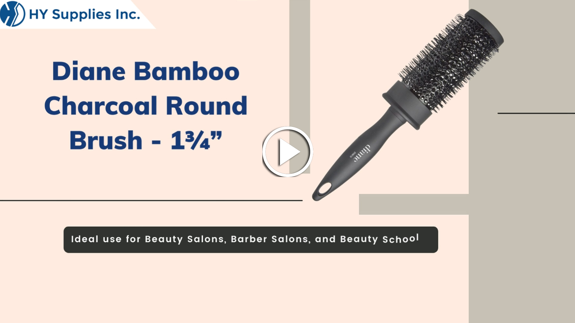 1¾” Round Thermal Brush