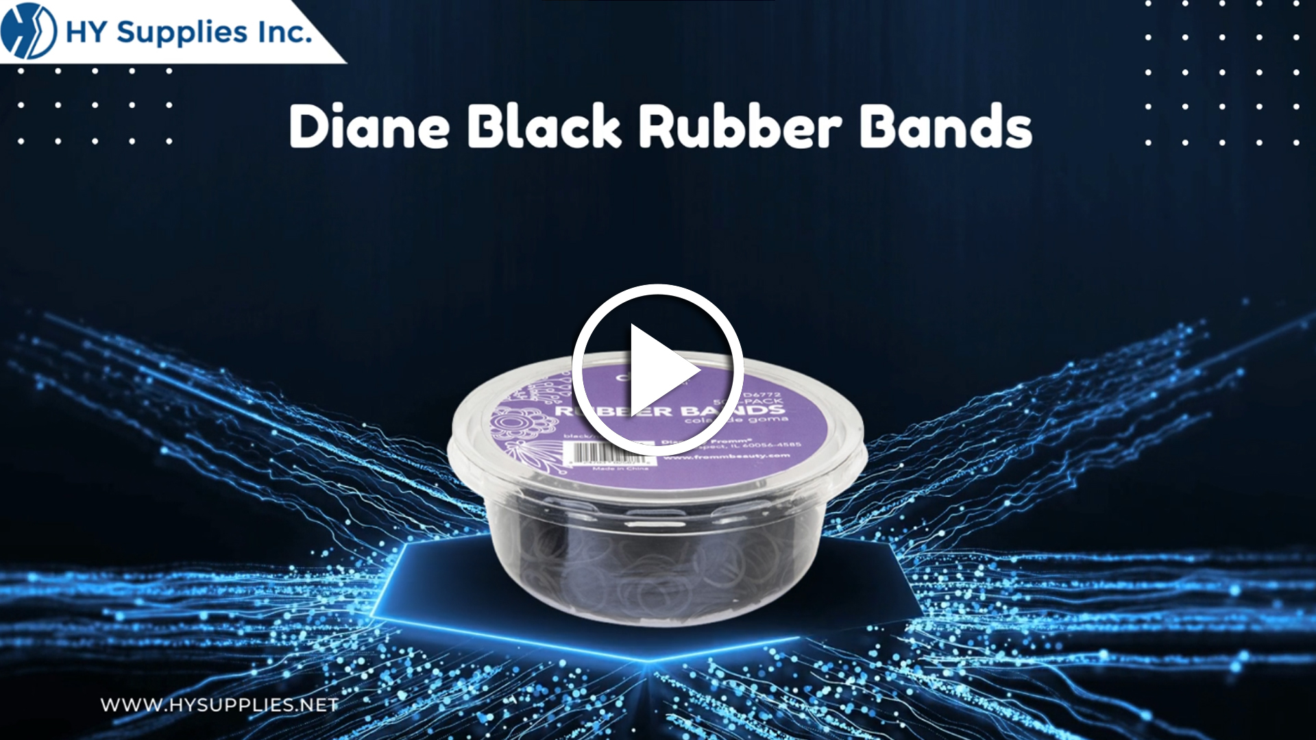 Diane Black Rubber Bands