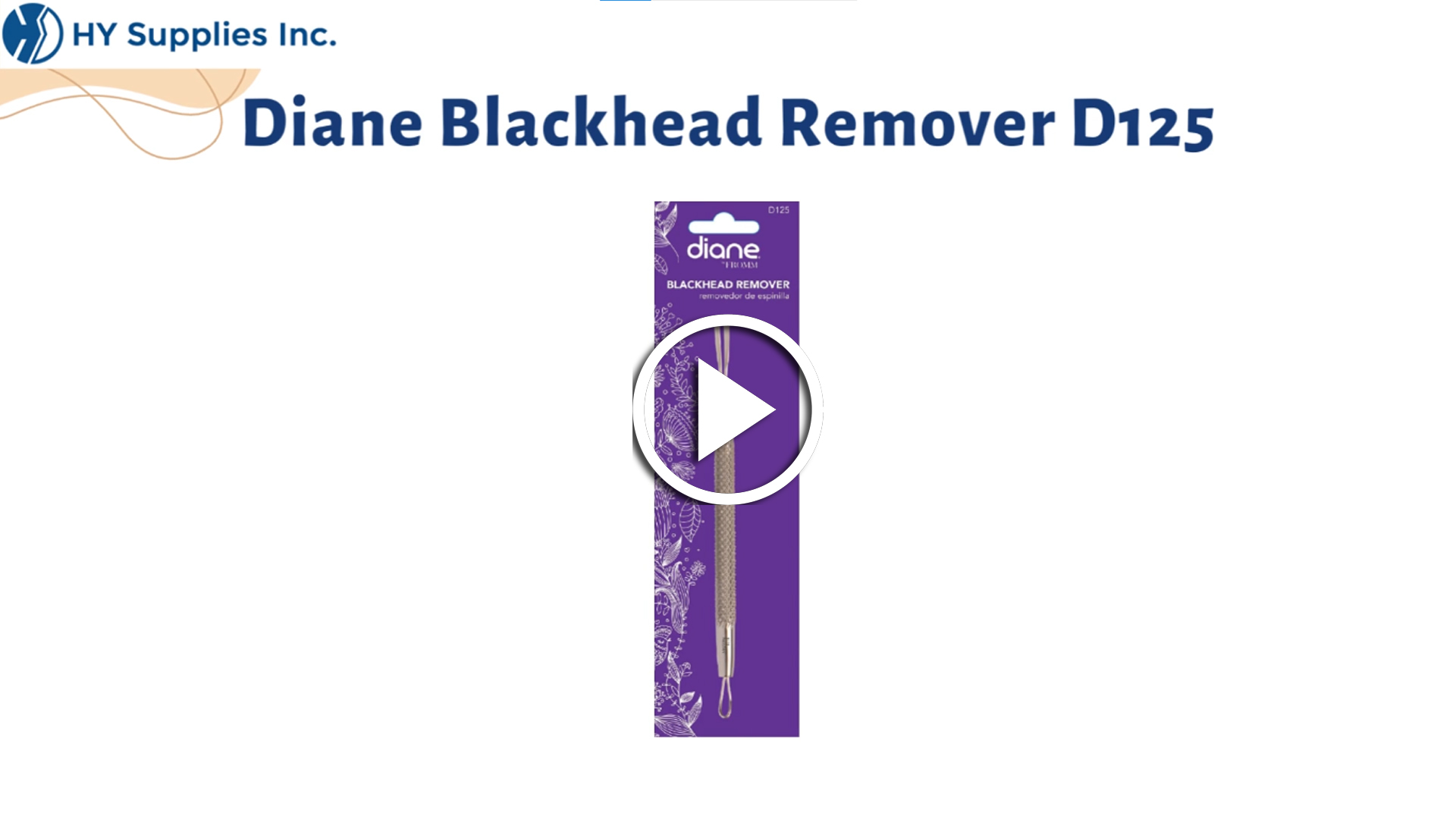 Diane Blackhead Remover D125