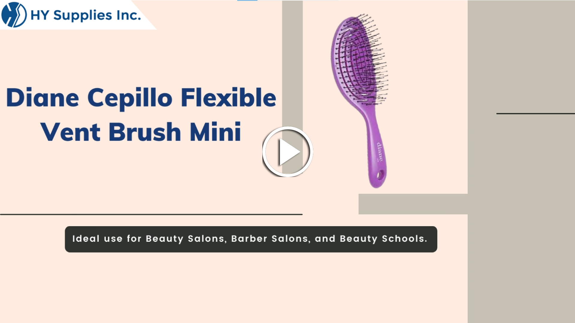 Diane Cepillo Flexible Vent Brush Mini