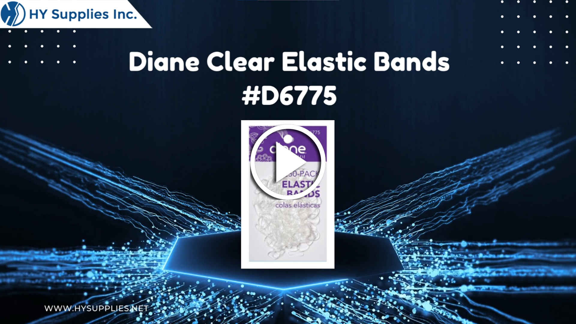 Diane Clear Elastic Bands D6775
