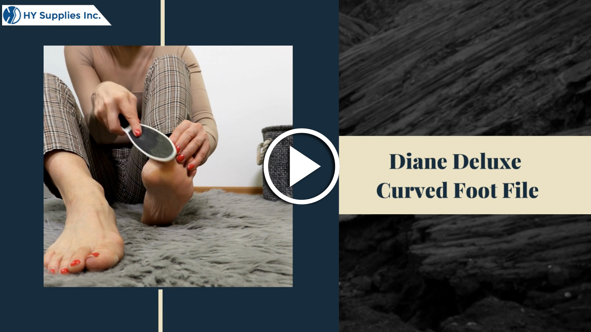 Diane Deluxe Curved Foot File