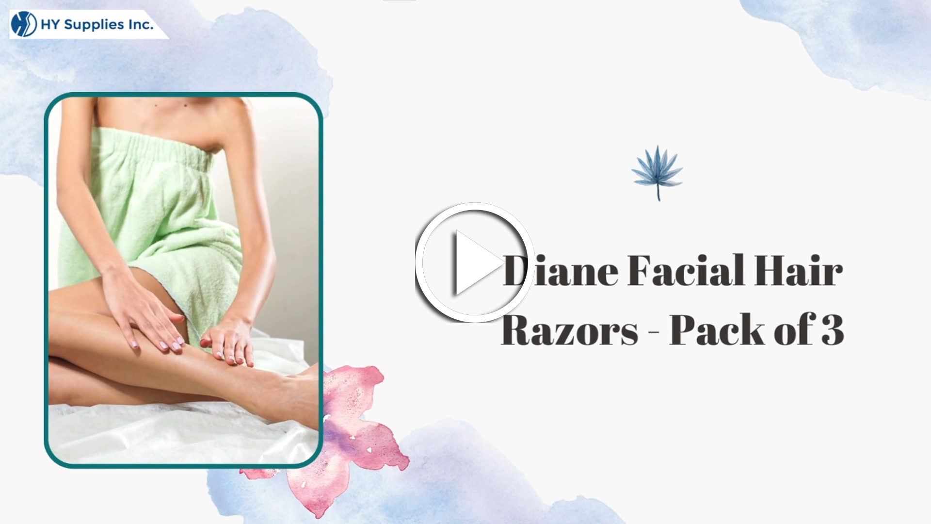 Diane Facial Hair Razors - Pack of 3