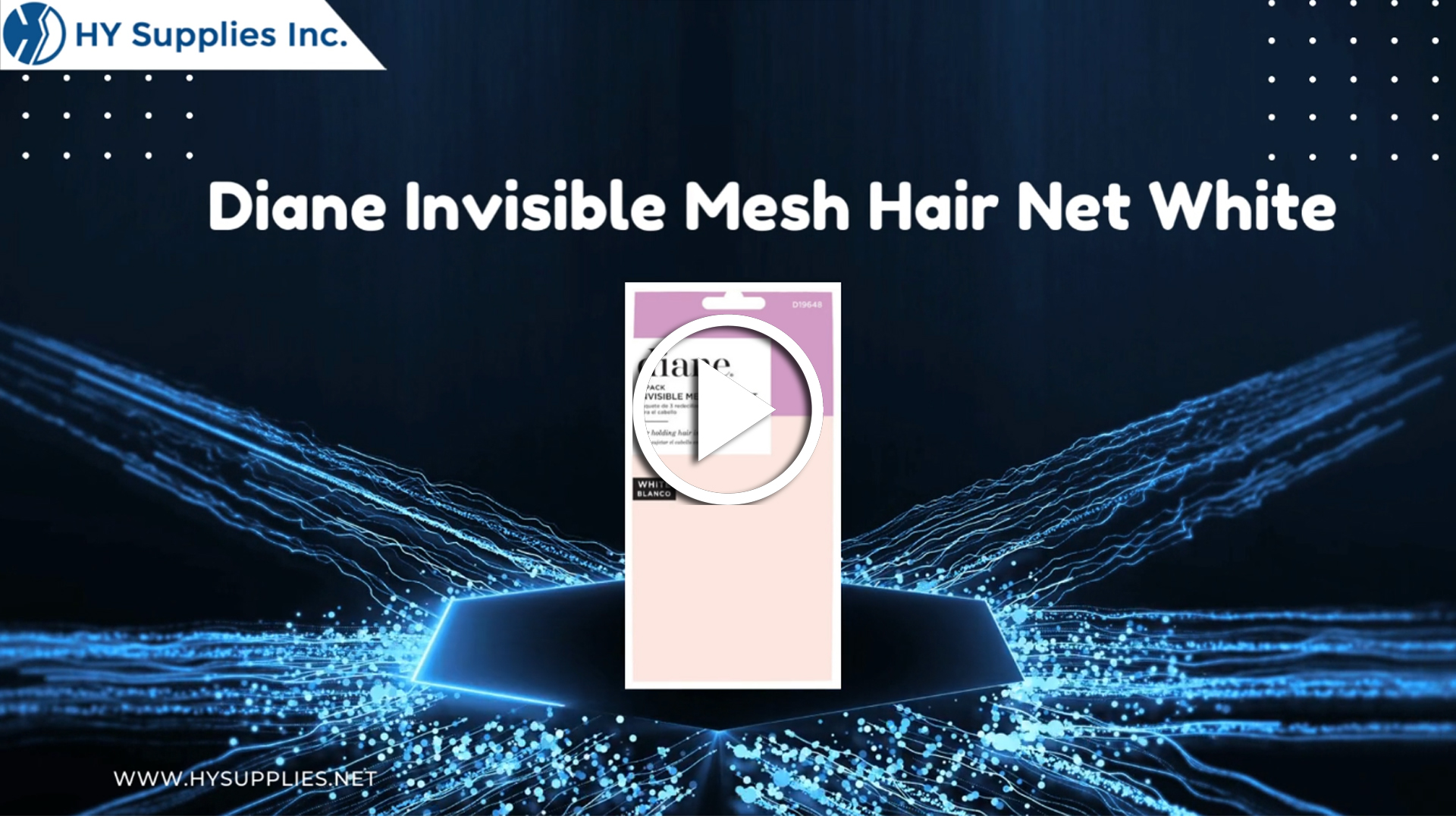 Diane Invisible Mesh Hair Net White
