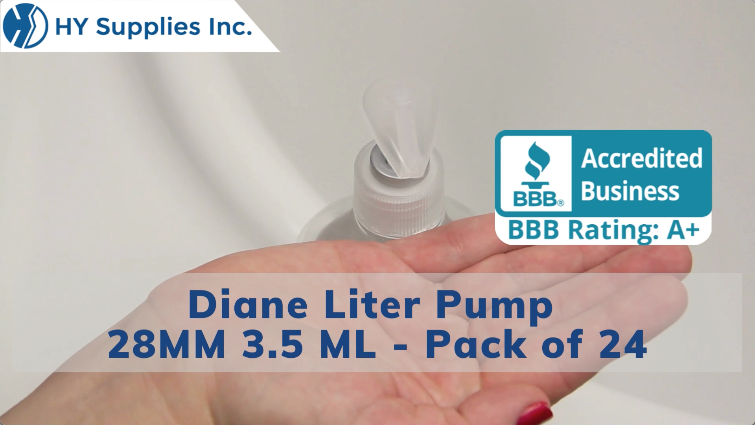Diane Liter Pump 28MM 3.5 ML - Pack of 24
