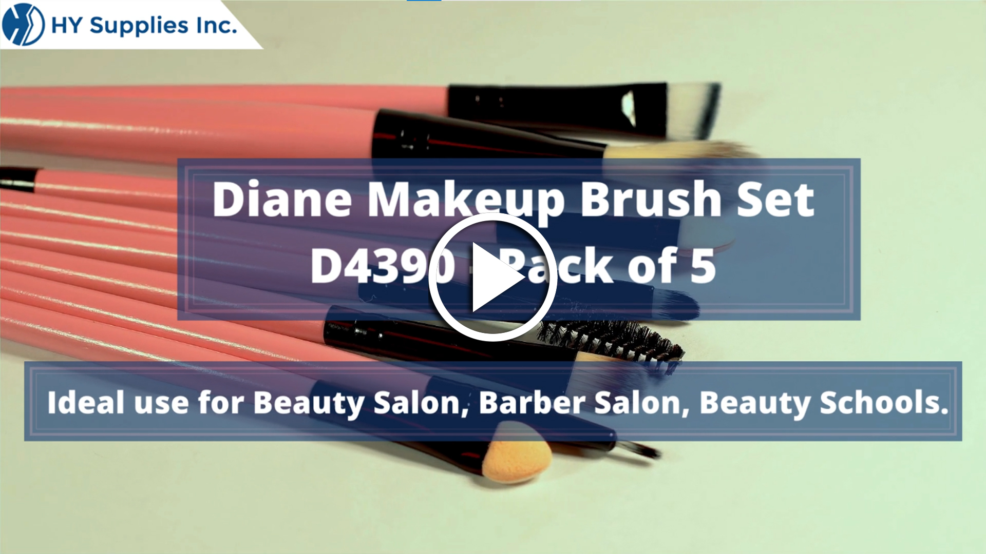 Diane Makeup Brush Set D4390 - Pack of 5
