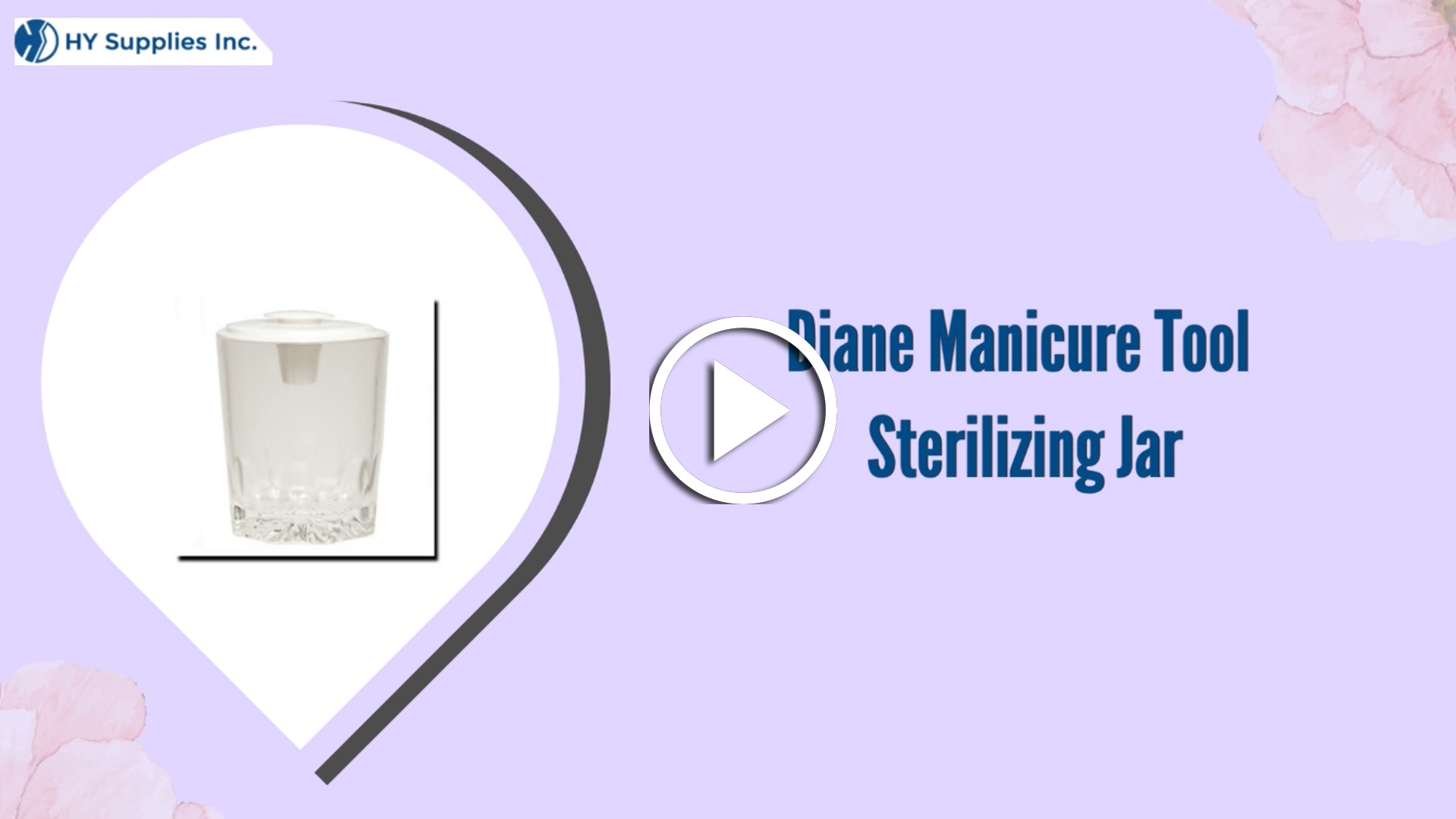 Diane Manicure Tool Sterilizing Jar