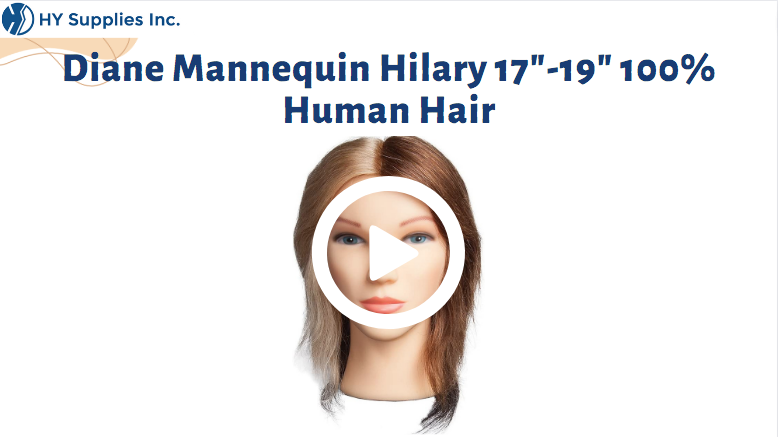 Diane Mannequin Hilary 17"-19"100% Human Hair