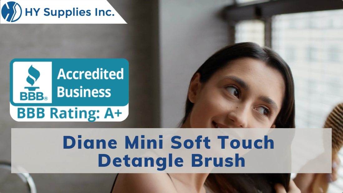 Diane Mini Soft Touch Detangle Brush