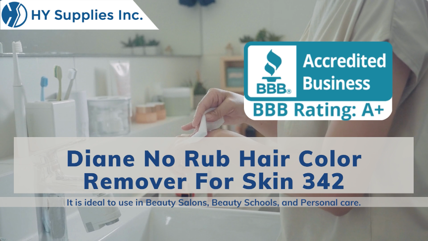 Diane No Rub Hair Color Remover For Skin 342