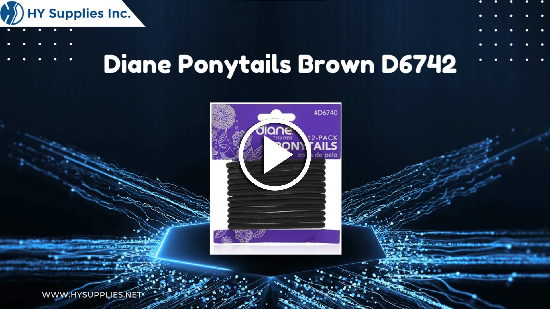 Diane Ponytails Brown D6742