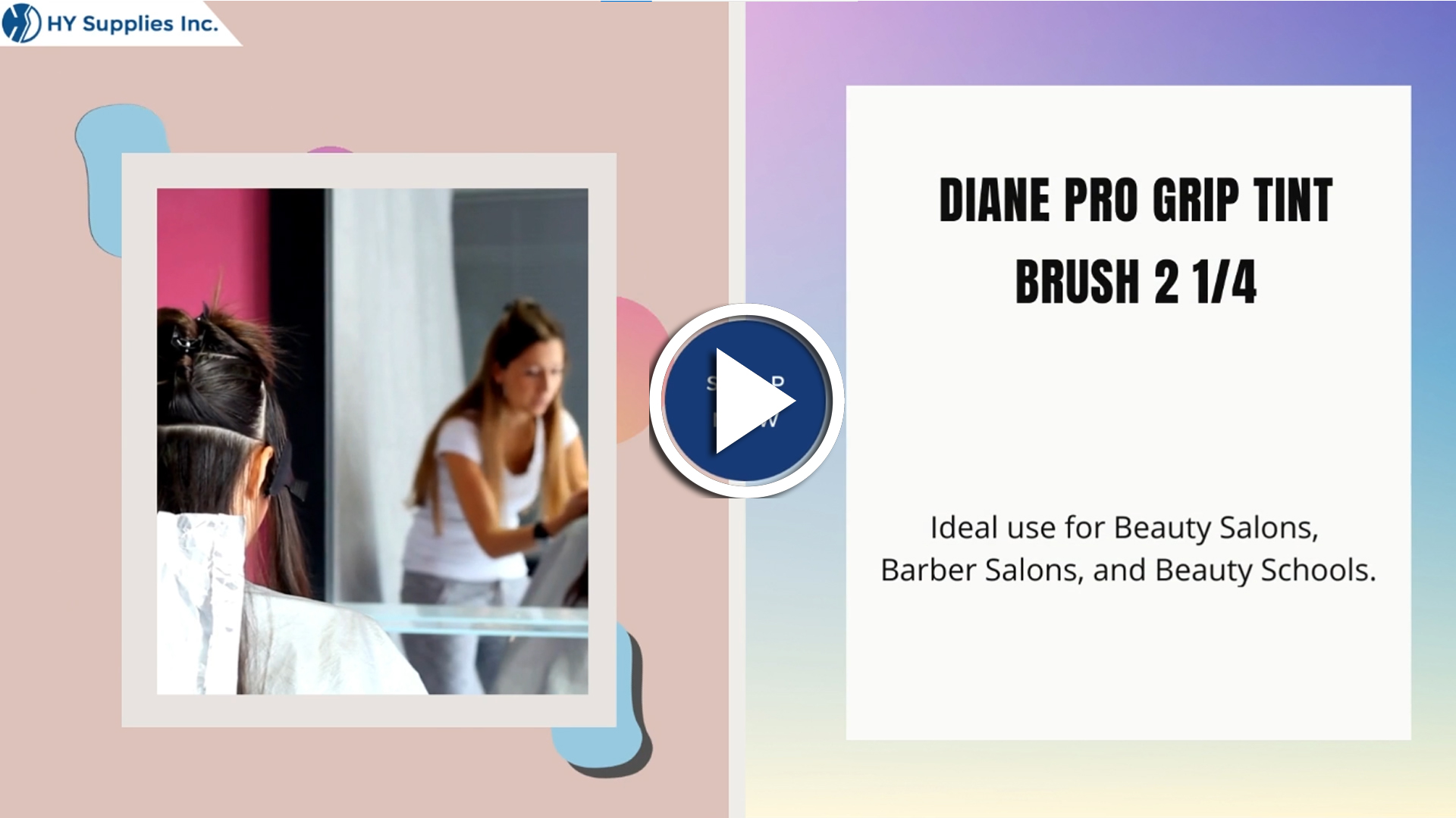 Diane Pro Grip Tint Brush 2 ¼