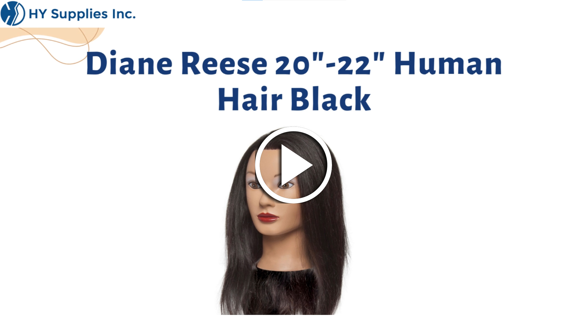Diane Reese 20"-22" Human Hair Black
