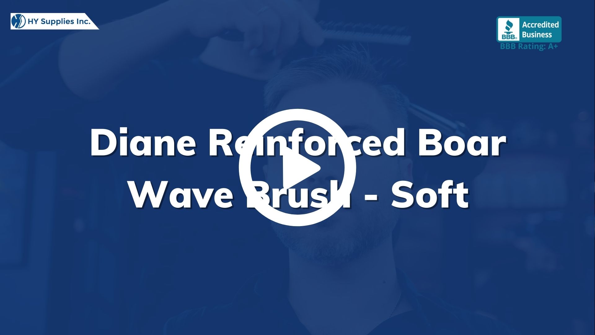 Diane Reinforced Boar Wave Brush - Soft